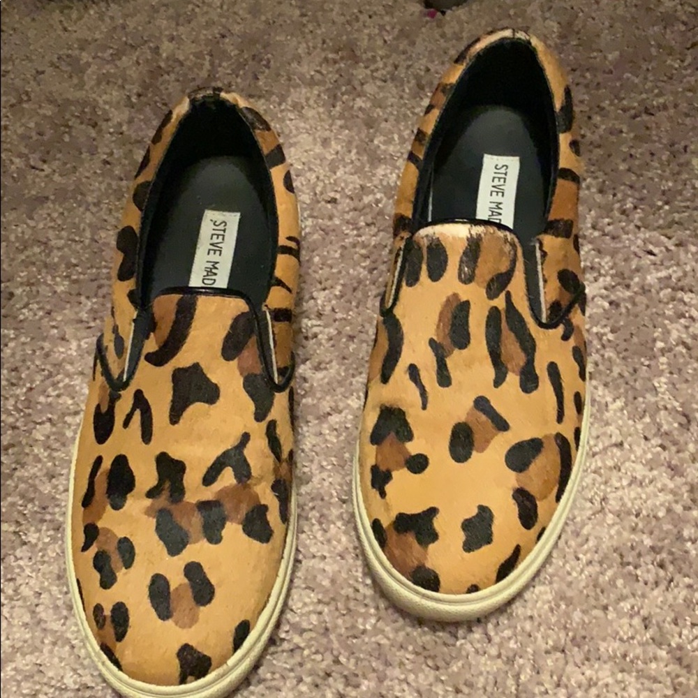 Steve Madden Leopard Print Slides - image 1